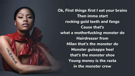 nicki minaj lyrics